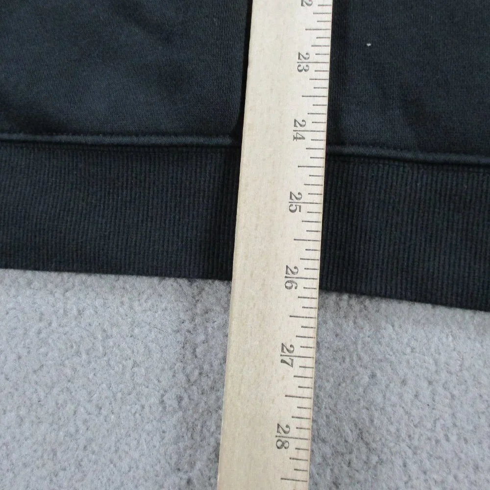 SKIMS Fleece Lounge Hoodie Mens Small Washed Onyx Black Sweatshirt Sweater NWT - Picture 6 of 9